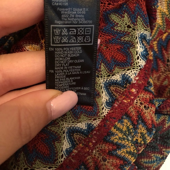 Forever 21 Multicolor Top - Picture 4 of 7